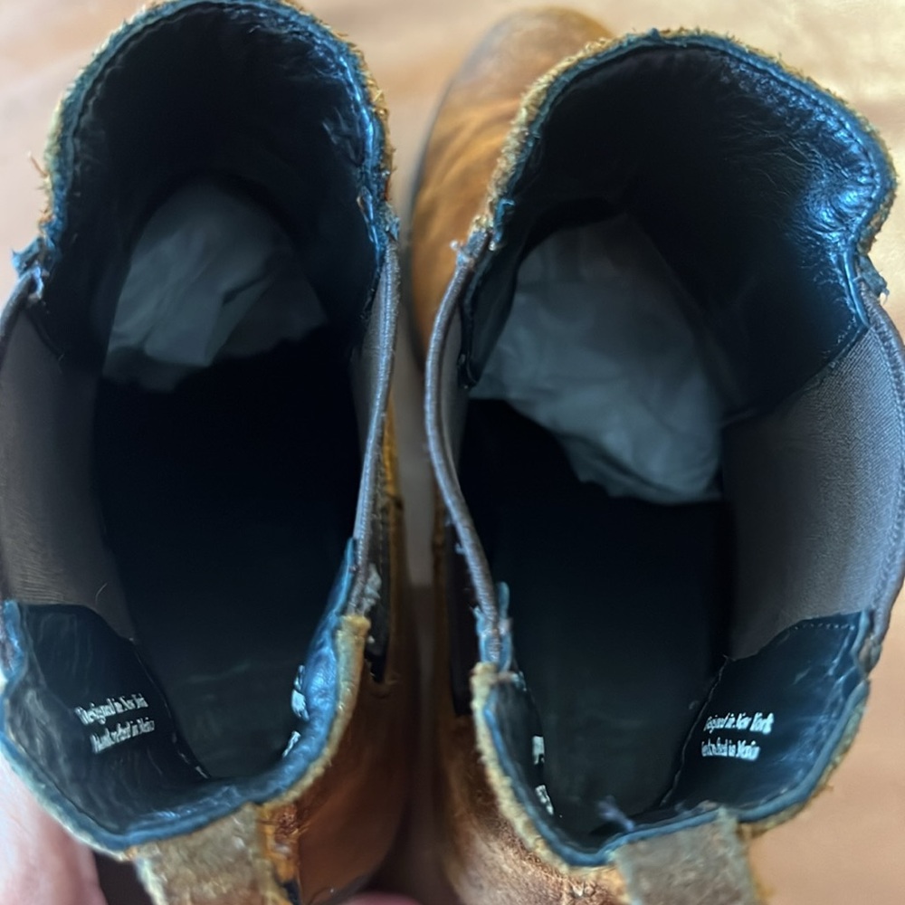Thursday Boot Co. Brown Leather/Suede Boots Size 7.5 women’s - Picture 12 of 15